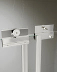 48" x 70" Strong Framed Shower Door with 6mm Tempered Glass in Chrome - No Leaks, No Wobble