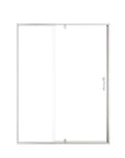 Framed pivot shower door in watertight shower enclosure, overall dimensions 60 x 71 | Ace Decor