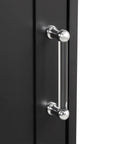 Valmor 68.1” Tall Bathroom Storage Cabinet in Black