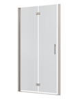 36'' x 72'' Chrome Semi-Frameless Bi-Fold Shower Door