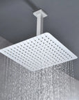 Lorton 12" White Rain Shower Head