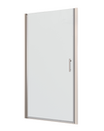 30" W x 72" H Chrome Frameless Pivot Shower Door