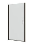 24/28/30/32/34/36*72 Pivot Shower Door Matte Black Chrome Frameless
