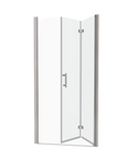 32'' x 72'' Chrome Semi-Frameless Bi-Fold Shower Door