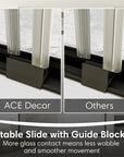 48" x 70" Strong Framed Shower Door with 6mm Tempered Glass in Chrome - No Leaks, No Wobble