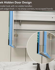 Pro Shower 48x30/60x30 LED Medicine Cabinet with sleek hidden door handles design.