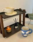 Walnut 8'' Single-Layer Vanity Tray