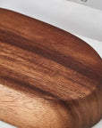 Double compartment decorative tray