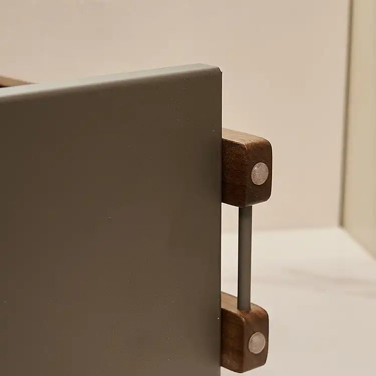Walnut 8'' Single-Layer Vanity Tray