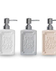 Three-pack push-to-fill bottles