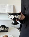 Lumière Ceramic 3D Rose Jewelry & Decor Bowl