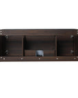 47" wall mounted bathroom vanity with sink showing full interior storage layout | Ace Decor