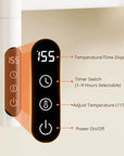 LED touch control with precise temperature hold, free timing and large drying area | Ace Decor