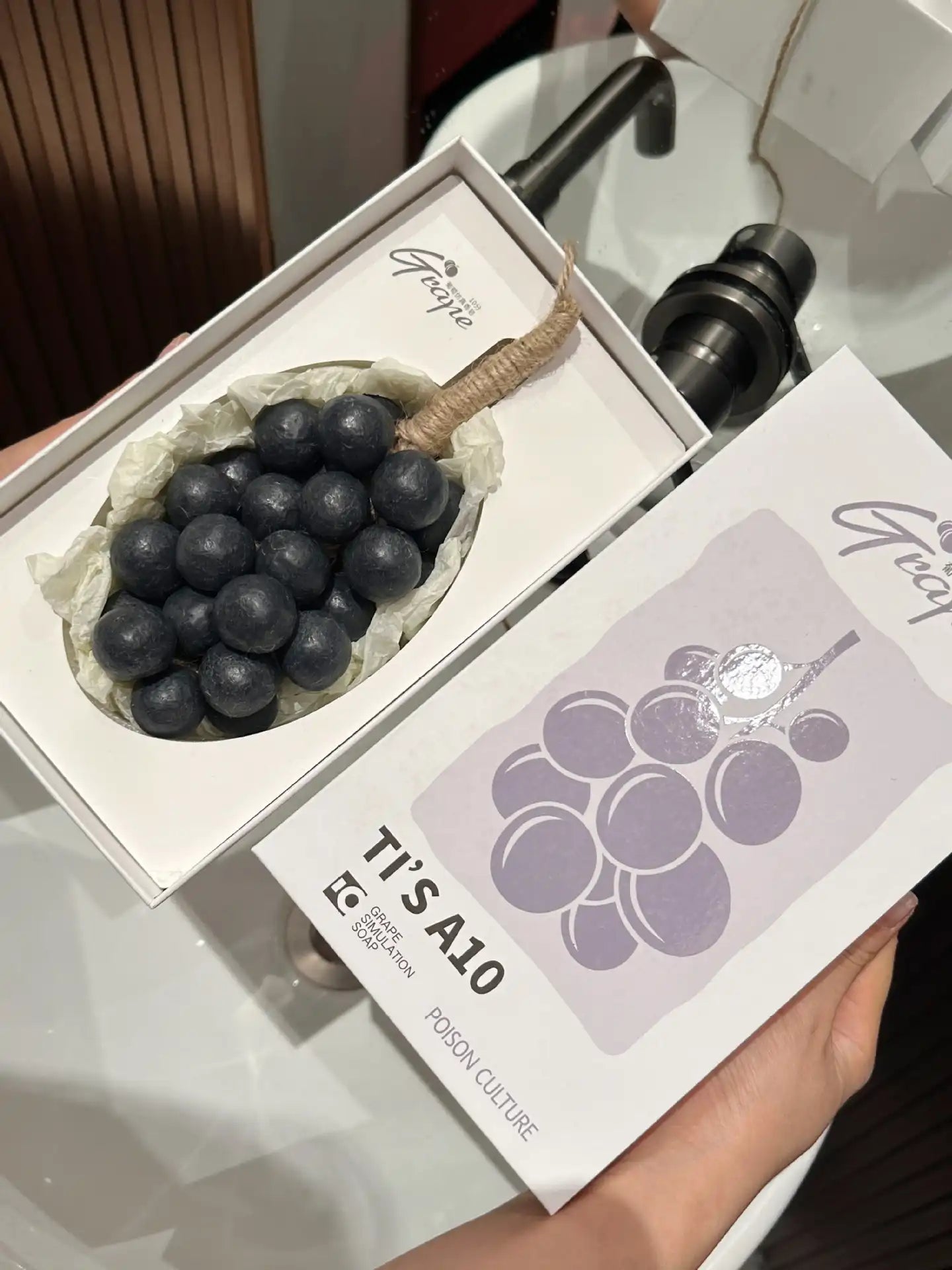 Black Grape Handmade Soap