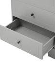 68” Bathroom Linen Cabinet – Tall Storage with Adjustable Shelves & Deep Drawers