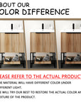 Freestanding 24 inch bathroom vanity with sink color variation display under different lighting | Ace Decor