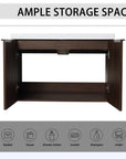Monterey Series 30" Floating Bathroom Vanity in California Walnut with Integrated Sink and Double-Door Storage Cabinet