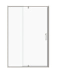 48‘’ x 71'' Chrome Framed Pivot Shower Door – Easy Access & Watertight Seal