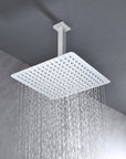 Lorton 12" White Rain Shower Head