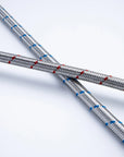 Stainless steel braided flexible hose for Aurora Series brushed gold bathroom faucet installation