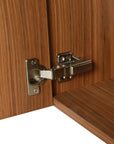 20 inch modern bathroom vanity small featuring soft-closing door hinge for quiet daily use.