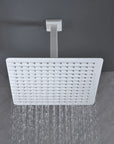 Lorton 12" White Rain Shower Head