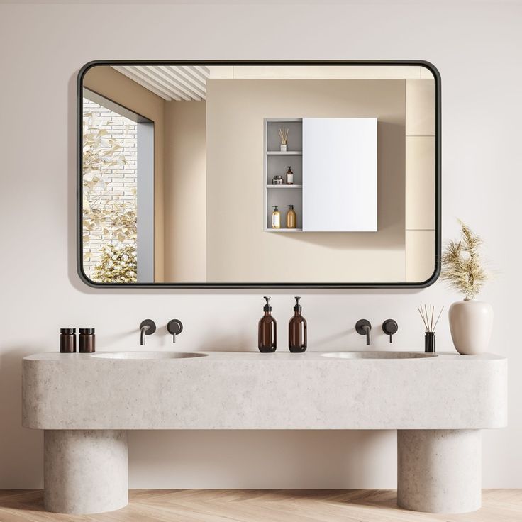 How to Use Decorative Bathroom Mirrors to Create a Visual Focal Point