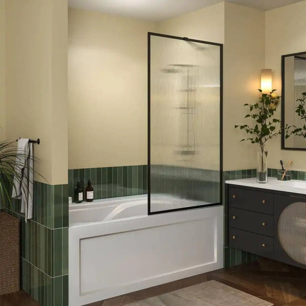 Why a 30 Inch Single Hanging Bathtub Door Is the Perfect Fit for Your Cozy Bathroom