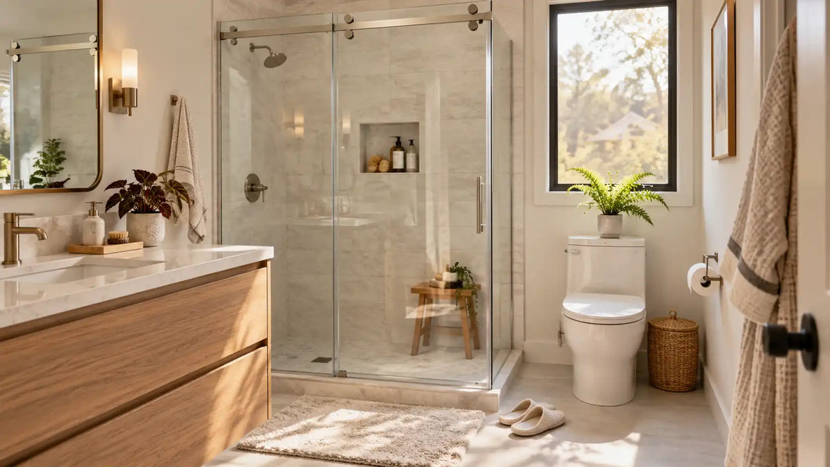 What Is the Best Shower Door for a Small Bathroom?