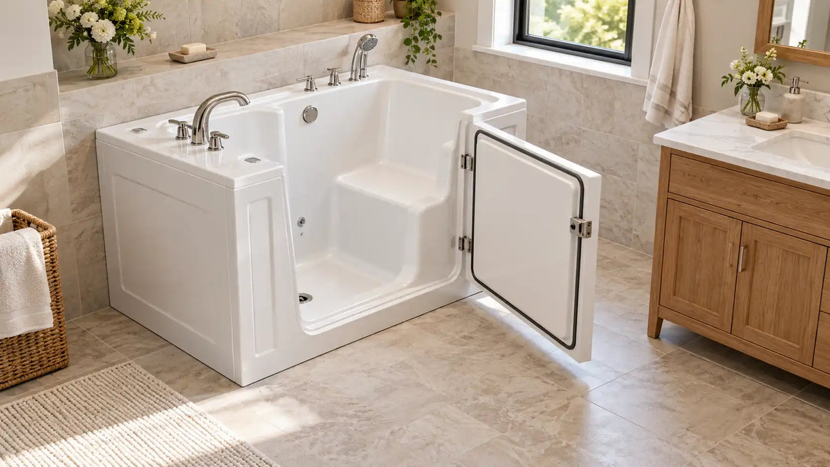 Walk-In Tub Dimensions: A Practical Size Guide for Safer Bathroom Upgrades