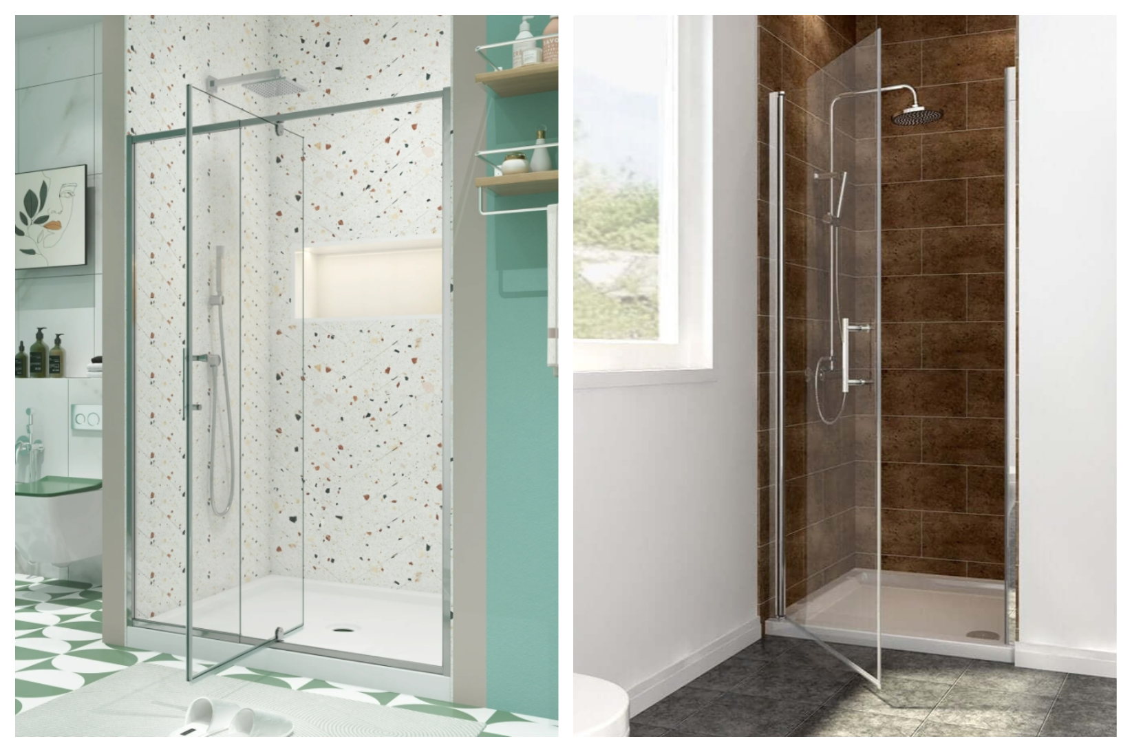 Pivot vs Hinged Shower Door | ACE DECOR