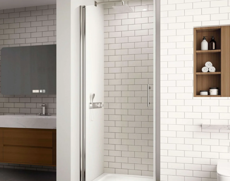 Frameless Shower door by Ace Decor | ACE DECOR