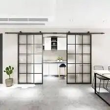 Top 10 Frosted Glass Barn Door Designs for a Modern Interior