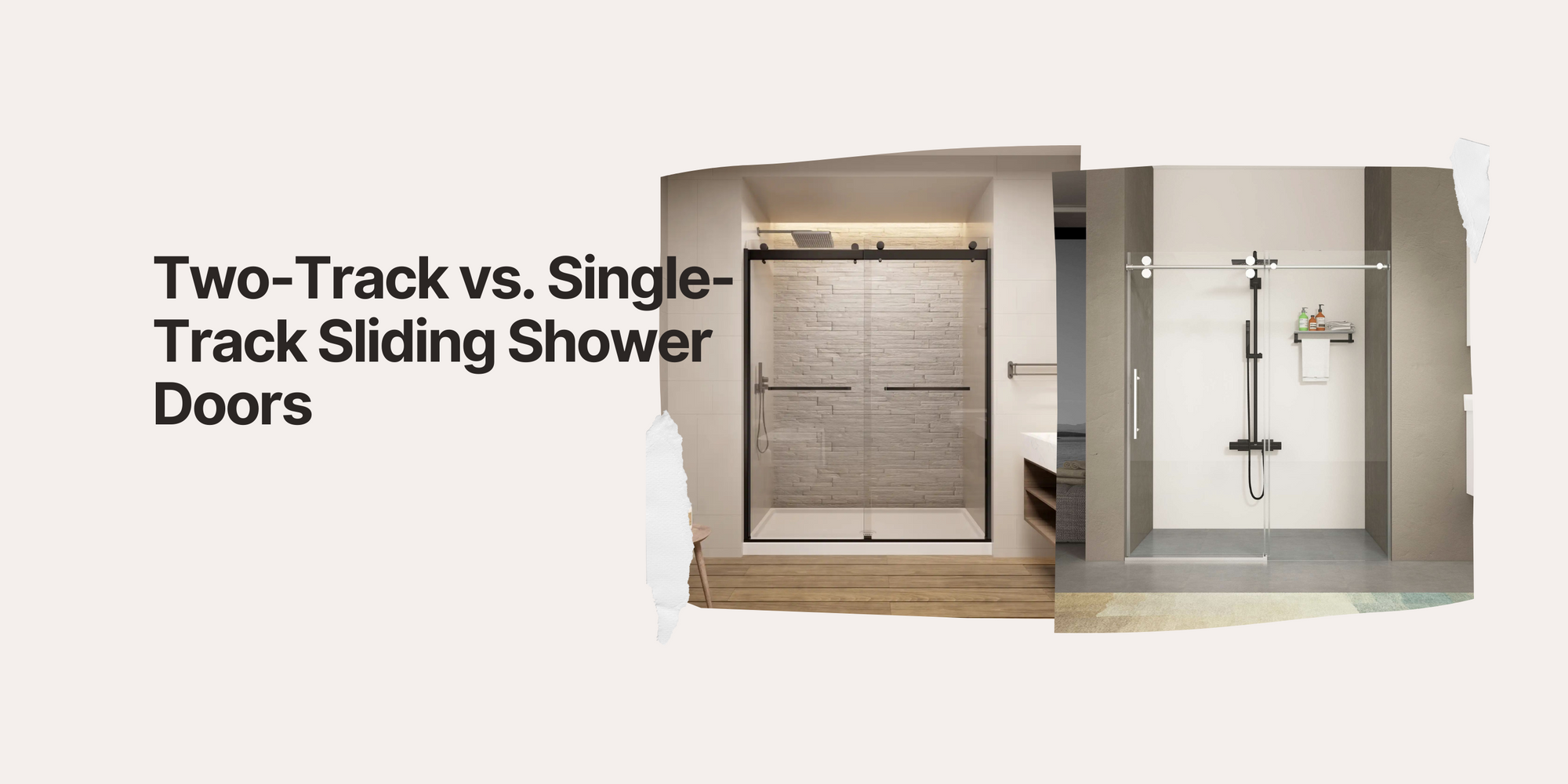 Two-Track Sliding Shower Doors vs. Single-Track Sliding Shower Doors: Which Is More Durable?