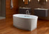 Modern Deck-mount Roman Bathtub Faucet Set in Vibrant Brushed Nickel