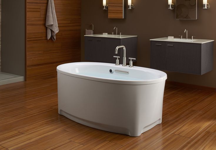 Modern Deck-mount Roman Bathtub Faucet Set in Vibrant Brushed Nickel