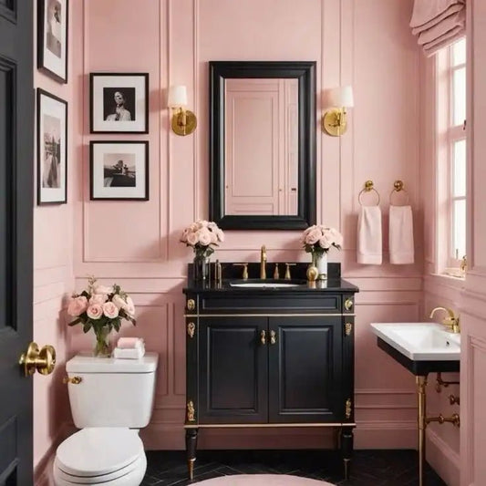 How to Style a Black Bathroom Mirror: 5 Stunning Ideas for Your Next Bathroom Makeover