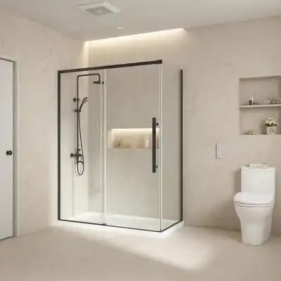 Shower Door Wall vs. Shower Curtain: Which Is Better for Your Bathroom? | ACE DECOR