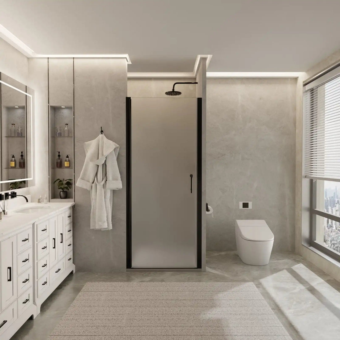 How to Choose the Perfect Frosted Glass Shower Door for Your Bathroom