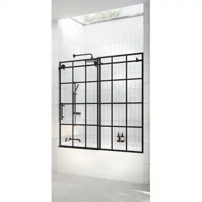 How to Choose an Affordable Black Framed Shower Door for Your Bathroom ...
