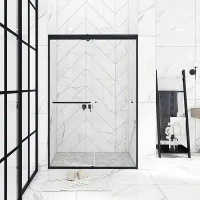 Why Matte Black Shower Doors Are the New Trend in Modern Bathrooms ACE DECOR