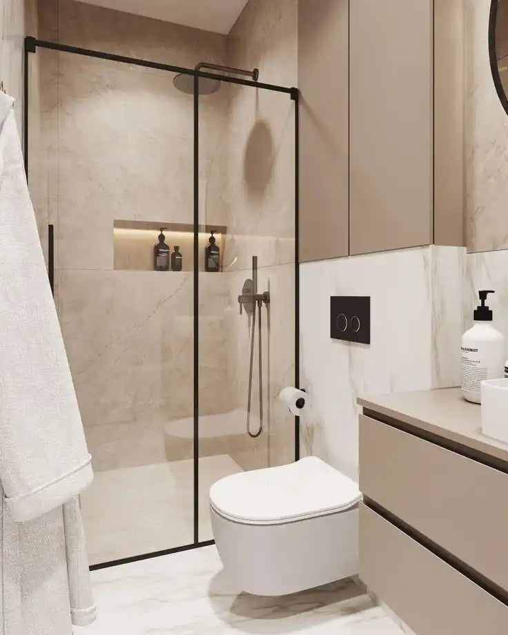 Why an Adjustable Black Framed Shower Door is the Perfect Choice for Any Bathroom