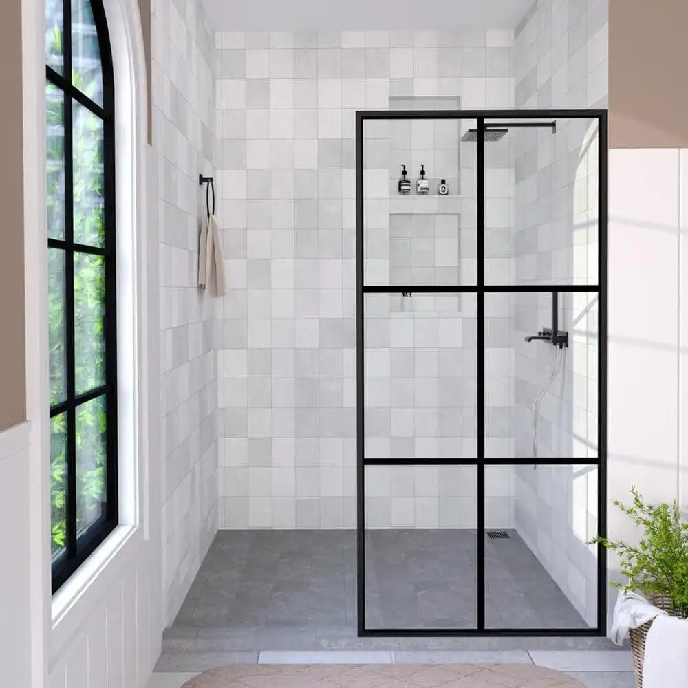 How to Create a Spooky Halloween Bathroom Decor with Black Shower Doors