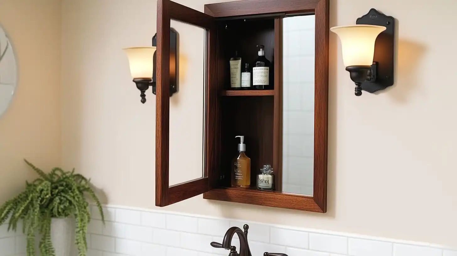 How do Bathroom Medicine Cabinet Built in Solutions for Small Bathrooms?