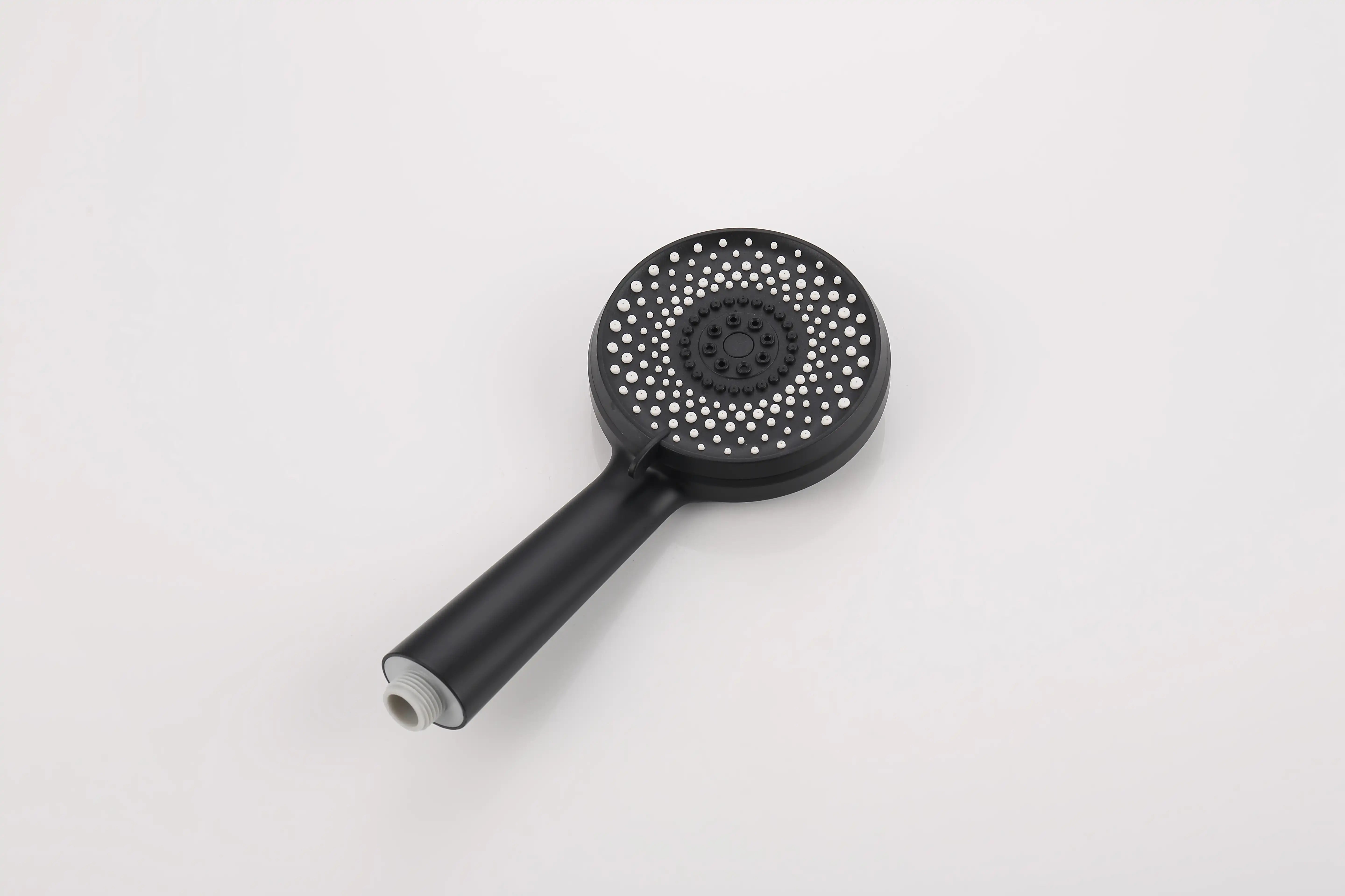Matte Black Dual Shower Head System – 360° Rainfall & 5-Function Handheld