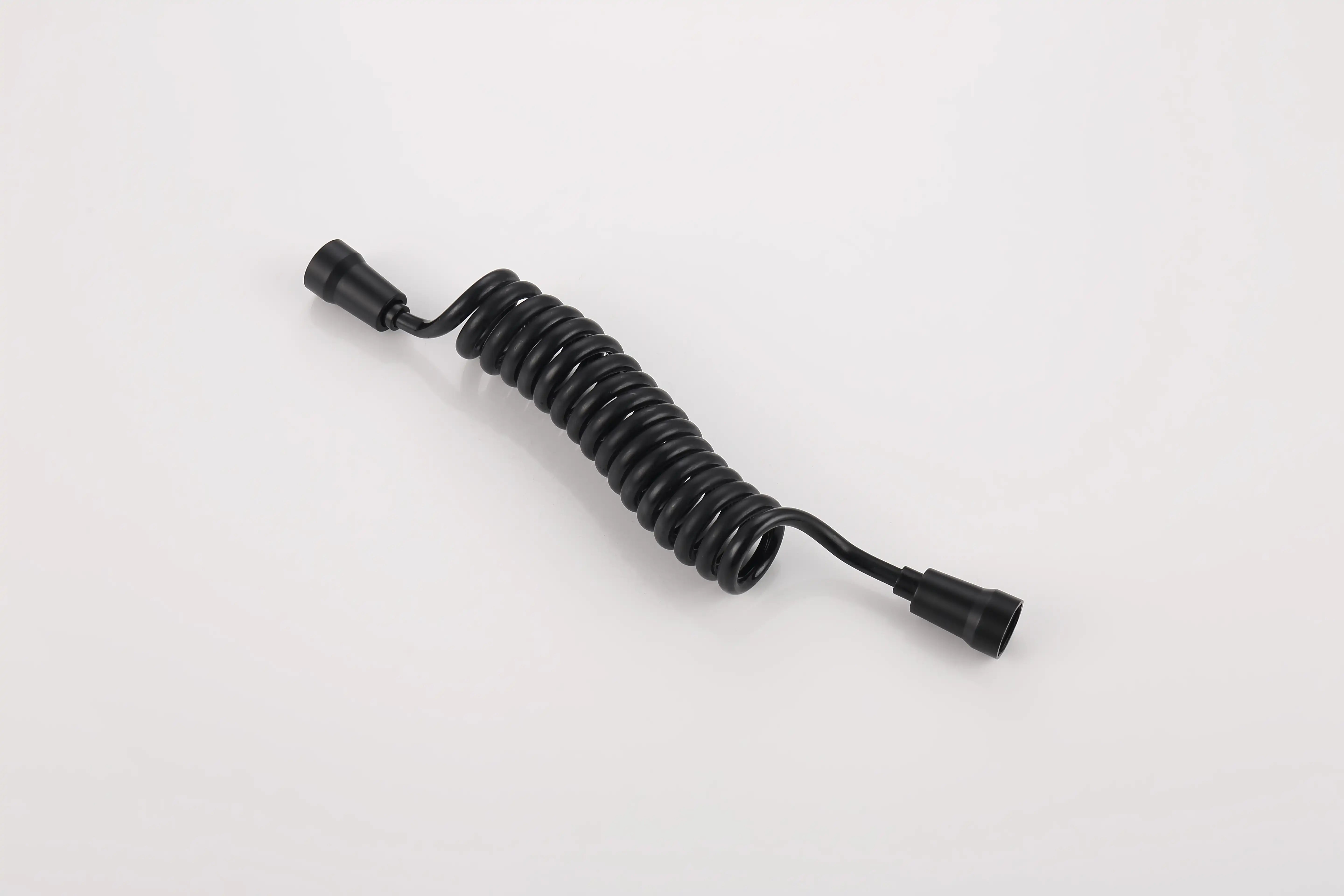 Matte Black Dual Shower Head System – 360° Rainfall & 5-Function Handheld