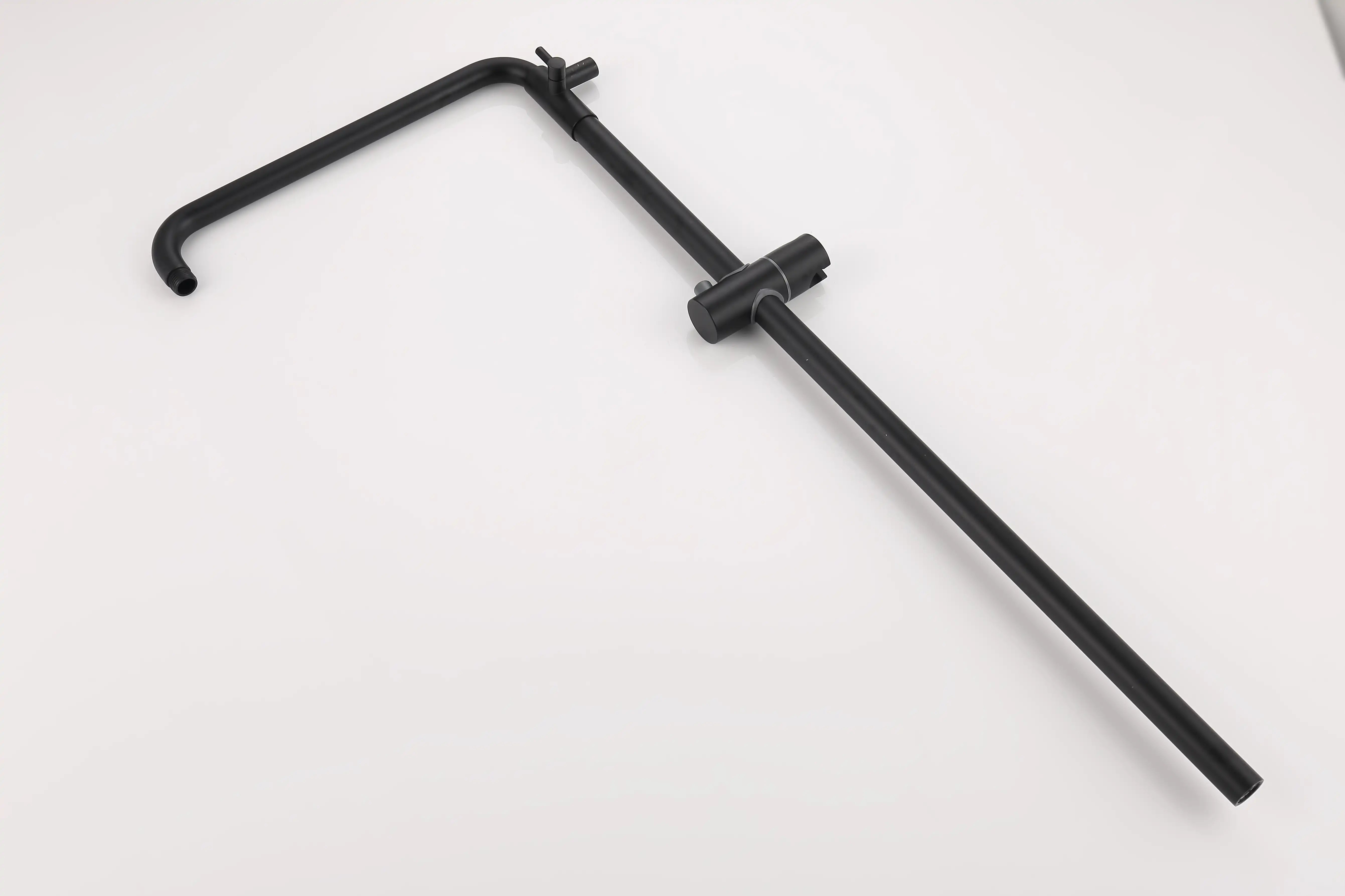 Matte Black Dual Shower Head System – 360° Rainfall & 5-Function Handheld