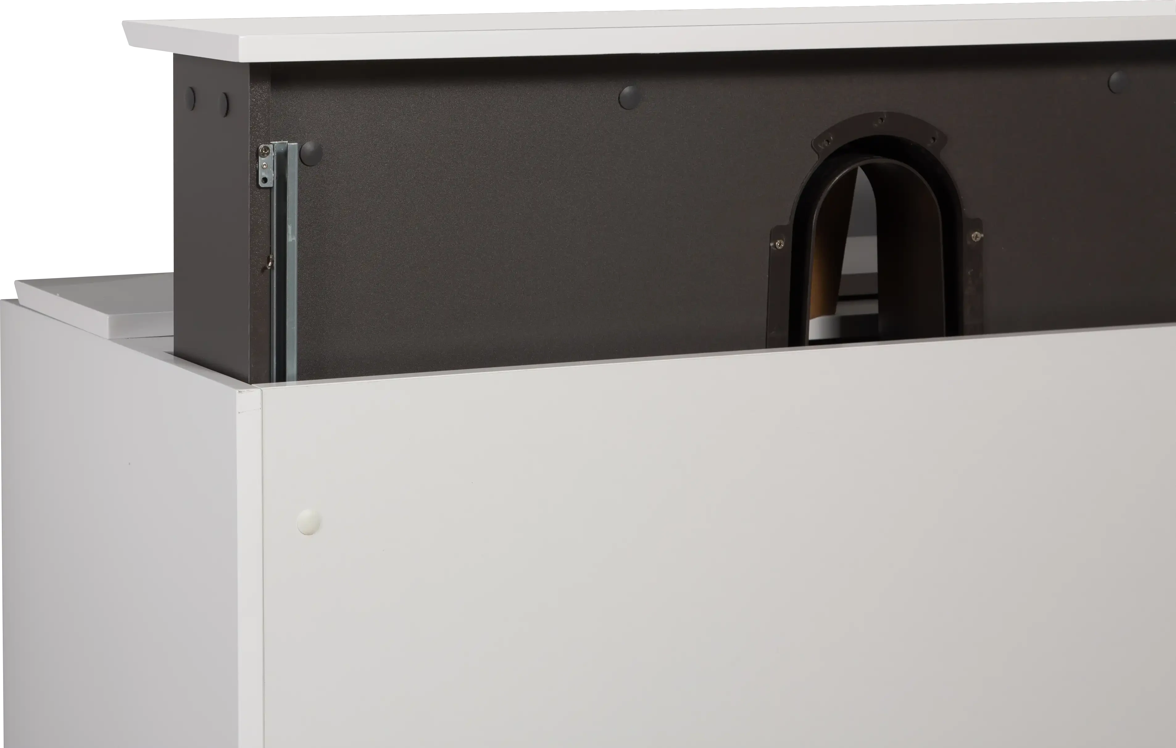 Floating Bathroom Vanity with Resin Top Basin & Soft Close Drawers - Modern Wall-Mounted Storage Cabinet color: White