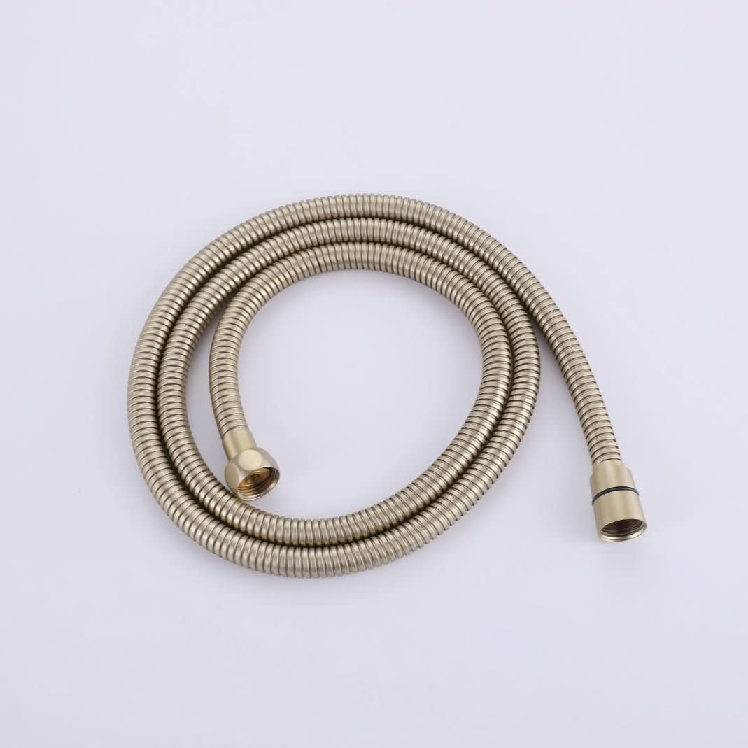 brushed gold bathroom faucet with handheld shower color:Brushed Gold