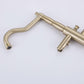 brushed gold bathroom faucet with handheld shower color:Brushed Gold